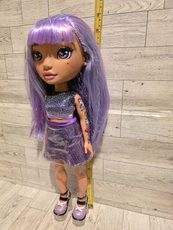 Rainbow High Other - Purple Fashion Doll with Shiny Hair and Stylish Outfit